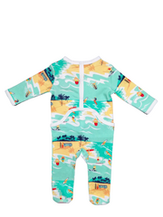 pyjama bébé dors bien coton bio rompers surfer