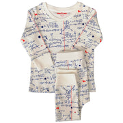 pyjama bébé enfant coton bio rompers math sup