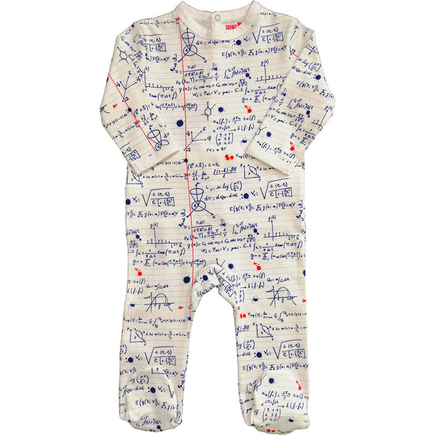 pyjama bébé dors bien coton bio rompers math sup